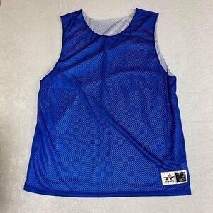 Blue and white Alleson basketball jersey XL. SKU501#basketball